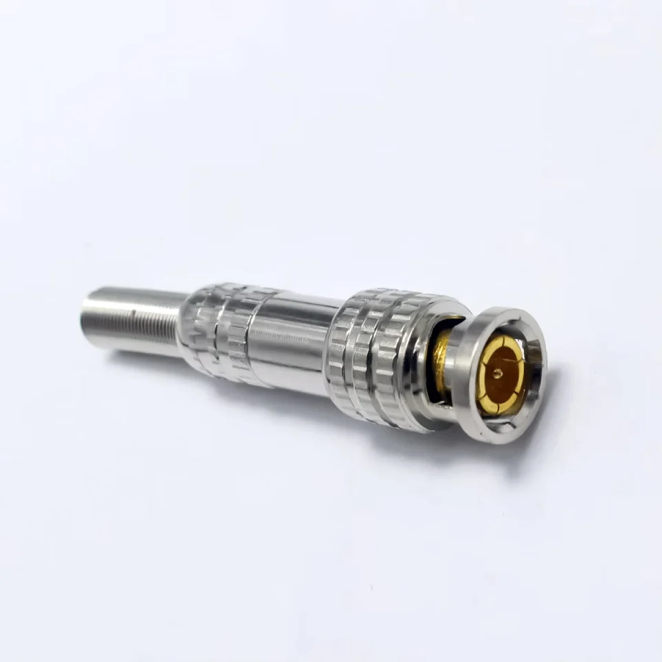 Đầu BNC mạ đồng cho cáp đồng trục RG58, RG59, RG6 B22 (3)