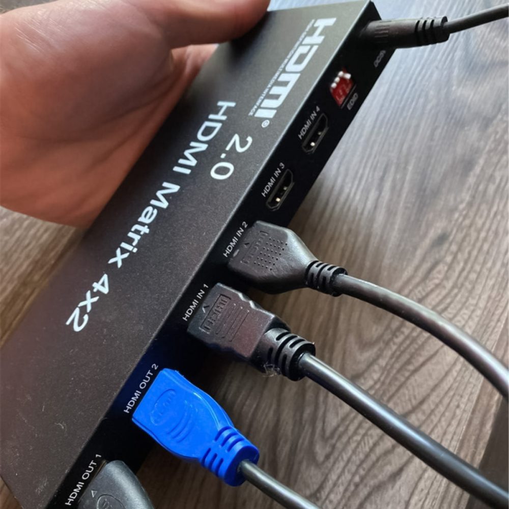 HDMI Matrix HDTEC 4×2
