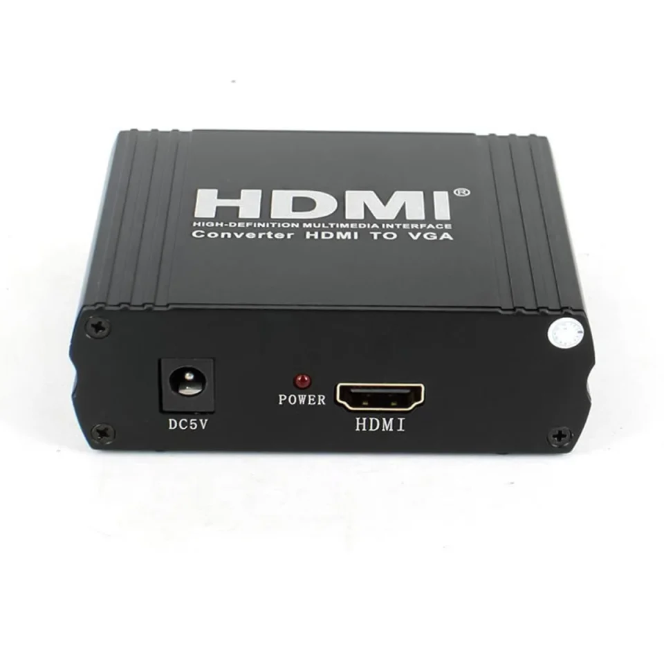 HDMI TO VGA + RL Converter (Bộ chuyển đổi HDMI sang VGA) (3)