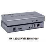 HDTEC HDMI KVM 120M 4K (Có USB, Loop) (Bộ mở rộng HDMI 120m 4K) (1)