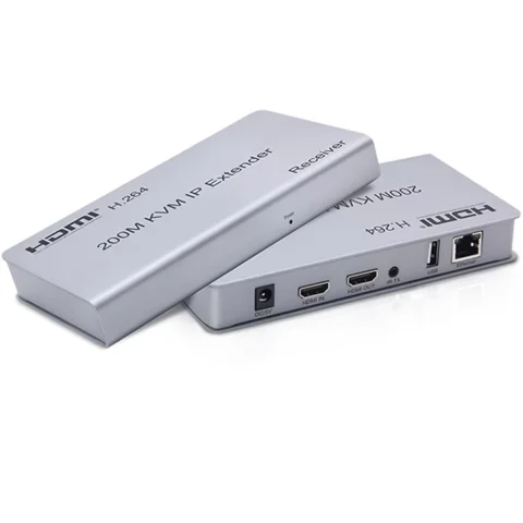 HDTEC HDMI KVM 200M 1080P (Tích hợp chia 2 HDMI)