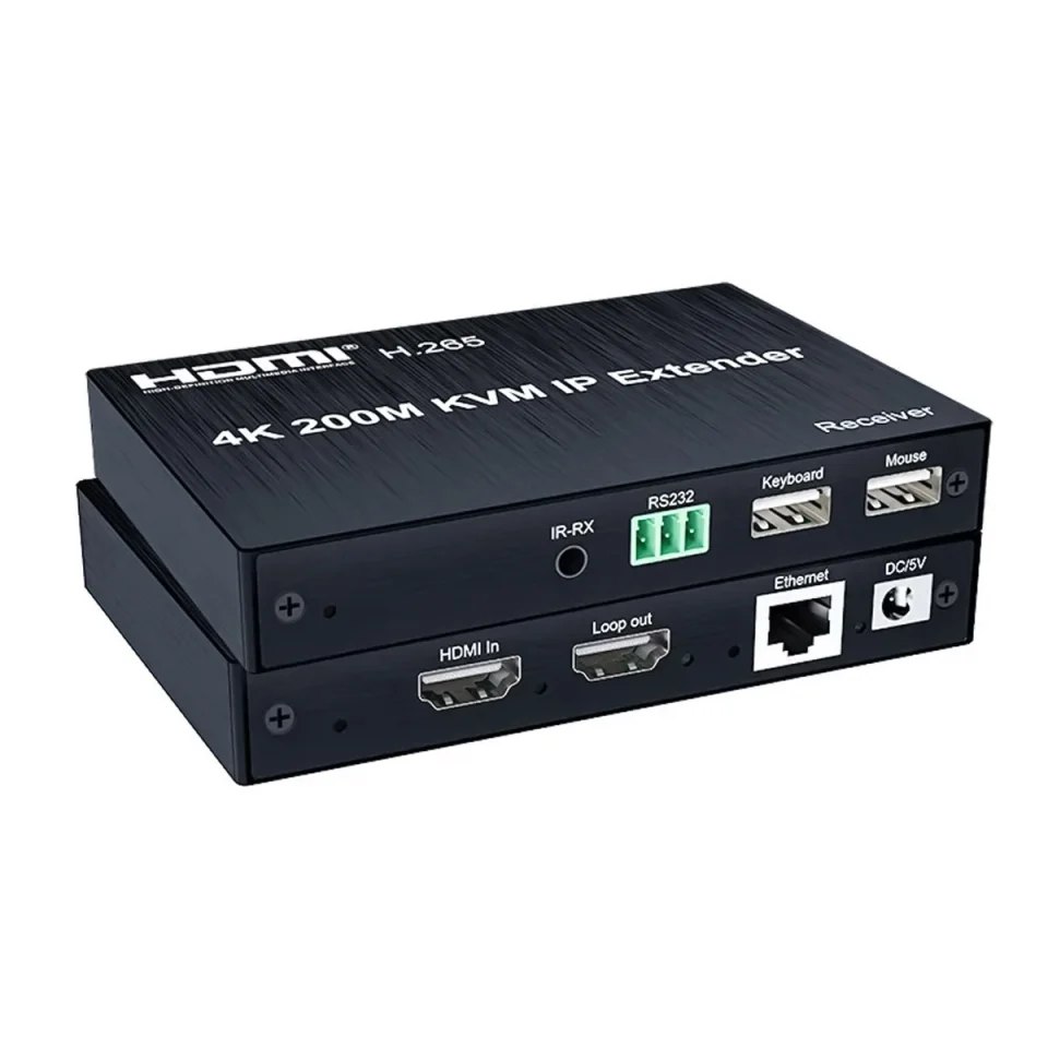 HDTEC HDMI KVM 200M 4K (Tích hợp chia 2 HDMI) (1)