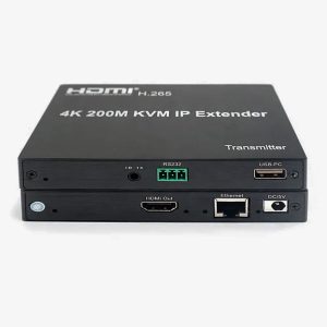 HDTEC HDMI KVM 200M 4K (Tích hợp chia 2 HDMI)