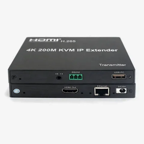 HDTEC HDMI KVM 200M 4K (Tích hợp chia 2 HDMI)