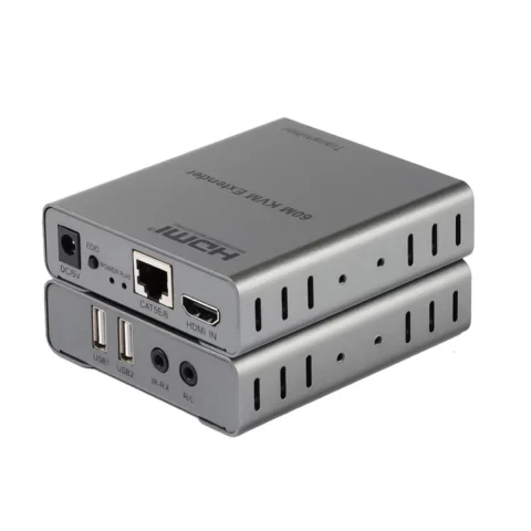 HDTEC HDMI KVM 60M 1080P (Có USB, Audio) (Bộ mở rộng HDMI 4K 60M)