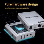 HDTEC HDMI KVM 60M 1080P (Có USB, Audio) (Bộ mở rộng HDMI 4K 60M) (6)