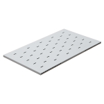 Ảnh chụp chi tiết khay cố định 1UD1000 Maxtel màu trắng