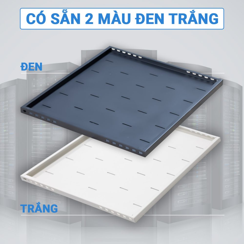 Khay cố định 1UD1000 Maxtel có 2 tùy chọn màu sắc trắng hoặc đen