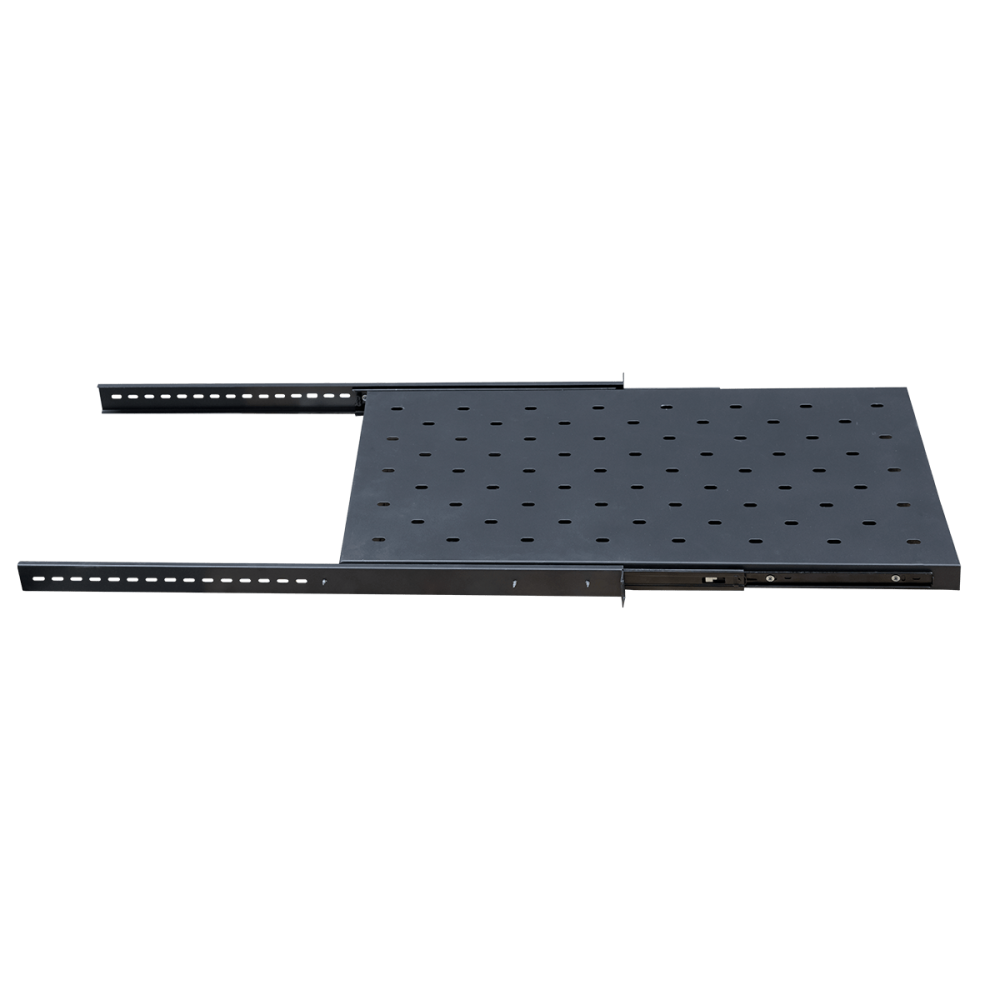 Khay trượt màu đen tủ rack Maxtel 1UD1000