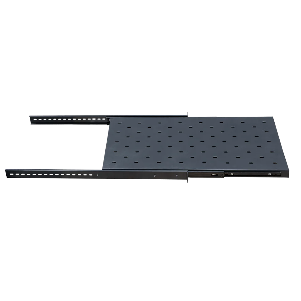 Khay trượt màu đen tủ rack Maxtel 1UD1000