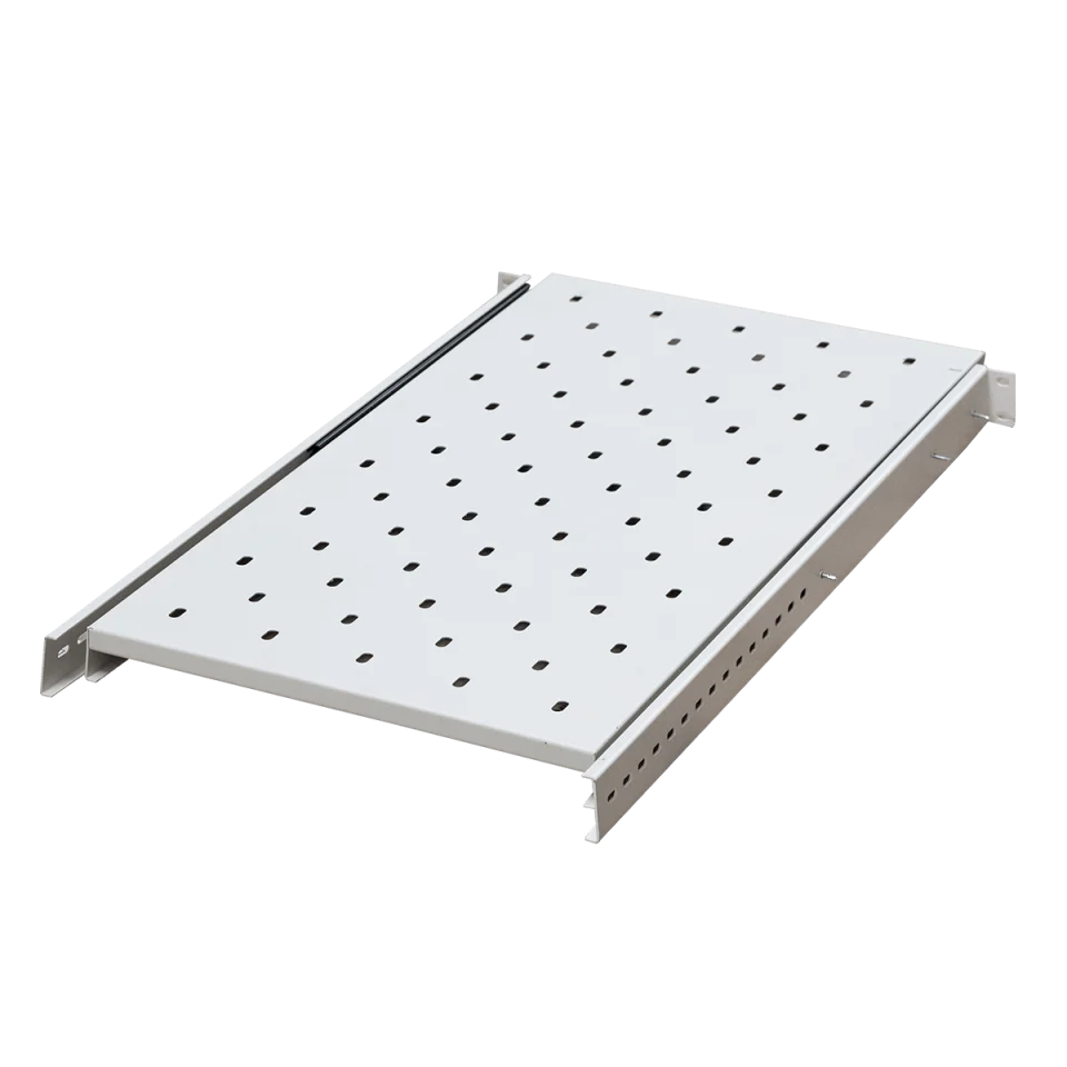 Ảnh chụp khay tủ rack màu trắng 1UD1000 Maxtel
