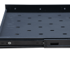 Ảnh chụp khay trượt tủ rack 1uD600 Maxtel màu đen