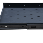 Ảnh chụp khay trượt tủ rack 1uD600 Maxtel màu đen