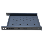 Ảnh chụp khay trượt tủ rack 1uD600 Maxtel màu đen