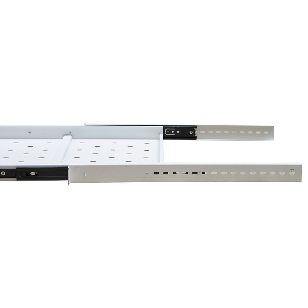 Khay trượt màu trắng tủ rack Maxtel 1UD800
