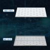 Ảnh chụp mặt trên, mặt dưới khay cố định tủ rack 1UD1000 Maxtel