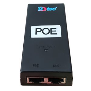 PoE Injector 24VDC /  48-52VDC 2 Port