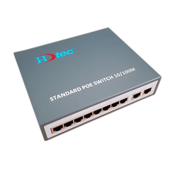 Switch POE 8 Port PoE HDtec