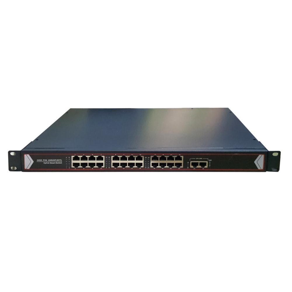 Switch PoE 24 cổng 1G HDtec chuyên dùng cho camera (1)