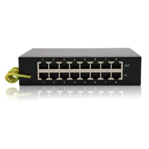 Switch chống sét và bảo vệ 8 cổng RJ45 100M HDtec