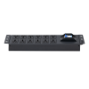 Thanh nguồn PDU 12 ổ có át Maxtel có 2 tùy chọn màu sắc trắng hoặc đen