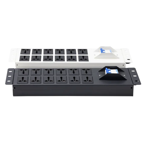 Thanh nguồn PDU 12 ổ đa năng có attomat Maxtel - MTPDU-12