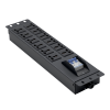 Thanh nguồn PDU 12 ổ có át Maxtel có 2 tùy chọn màu sắc trắng hoặc đen