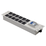 Thanh nguồn PDU màu trắng 12 ổ có át Maxtel