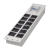 Ảnh chụp chi tiết thanh nguồn 12 ổ đa năng màu trắng Maxtel