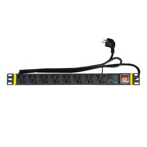 Thanh nguồn PDU 8 ổ cắm 1U HDtec