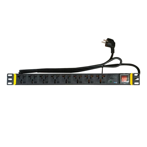 Thanh nguồn PDU 8 ổ cắm 1U HDtec