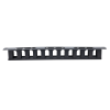 Ảnh chụp chi tiết thanh quản lý cáp Maxtel 1U 24 Slot chuẩn 19inch