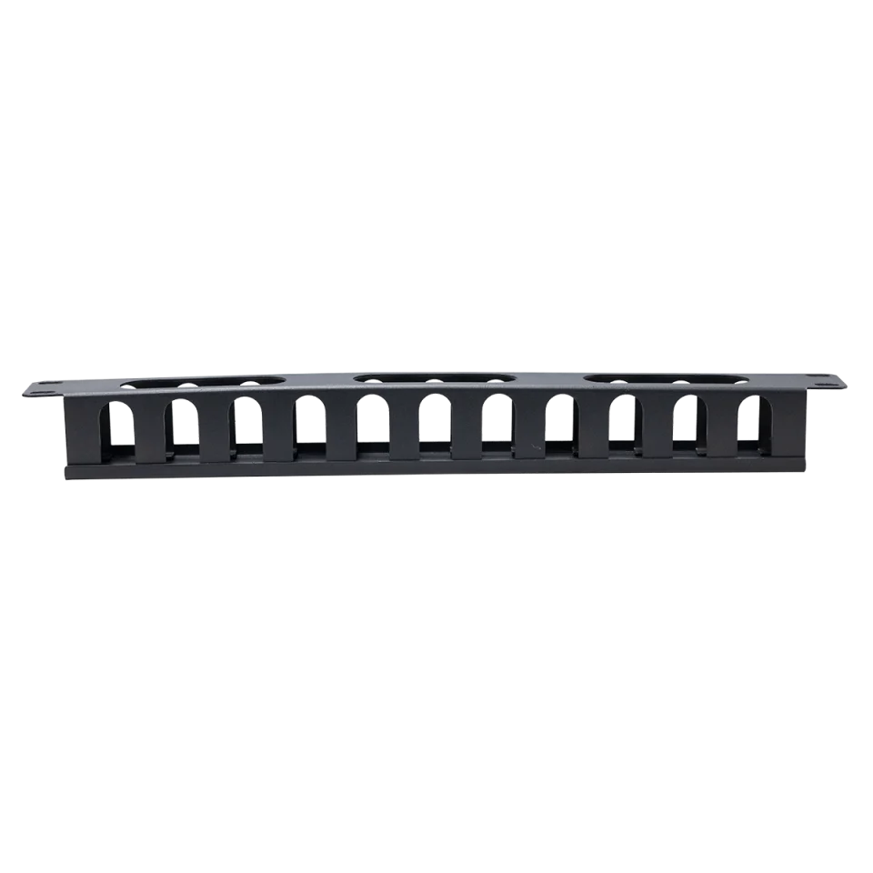 Ảnh chụp chi tiết thanh quản lý cáp Maxtel 1U 24 Slot chuẩn 19inch