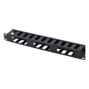 Ảnh chụp chi tiết thanh quản lý cáp Maxtel 1U 24 Slot chuẩn 19inch