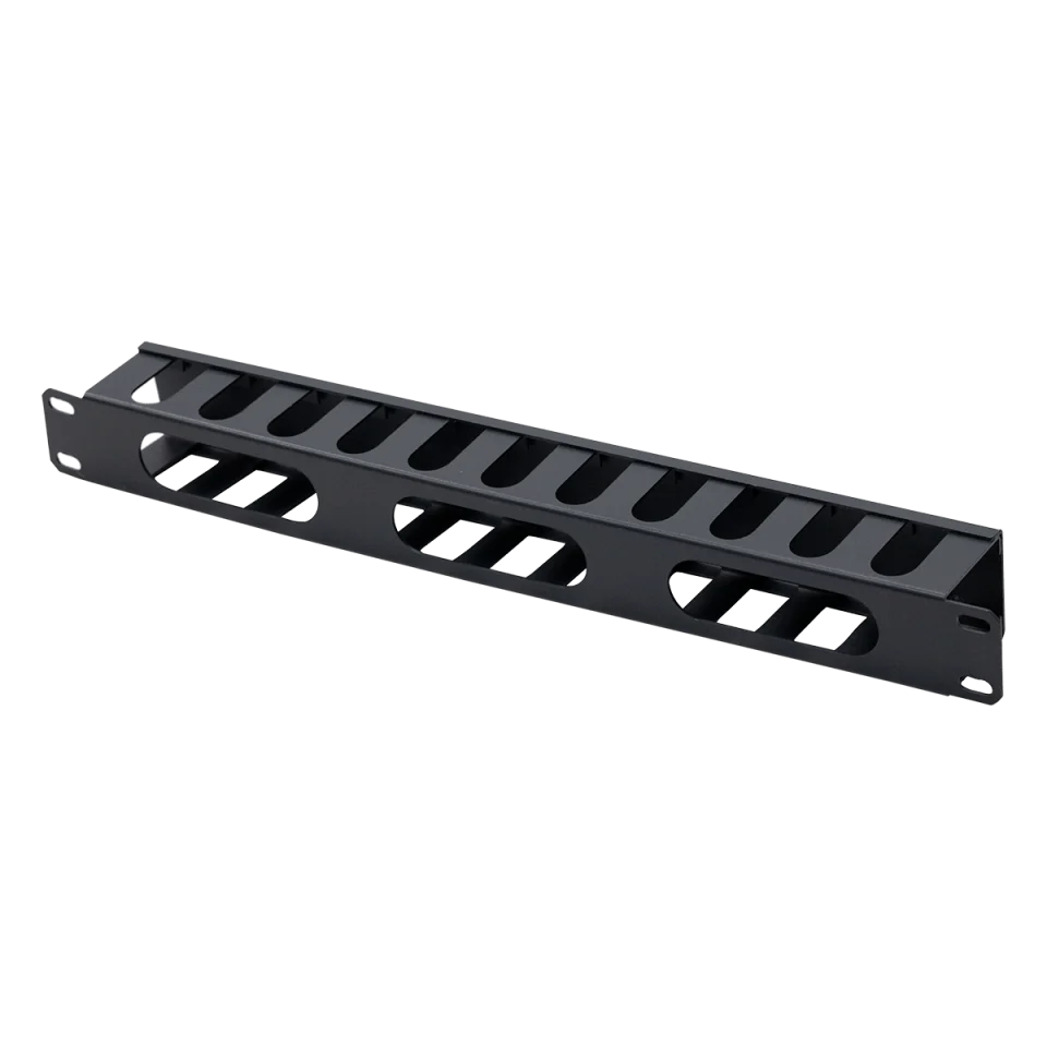 Ảnh chụp chi tiết thanh quản lý cáp Maxtel 1U 24 Slot chuẩn 19inch