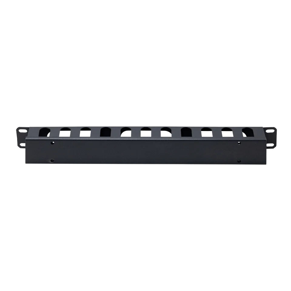 Ảnh chụp chi tiết thanh quản lý cáp Maxtel 1U 24 Slot chuẩn 19inch