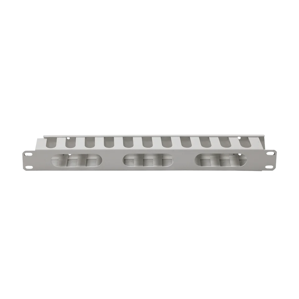 Ảnh chụp chi tiết thanh quản lý cáp Maxtel 1U 24 Slot chuẩn 19inch
