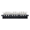 Chi tiết thanh quản lý cáp Maxtel 1U 24 Slot chuẩn 19inch