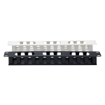 Chi tiết thanh quản lý cáp Maxtel 1U 24 Slot chuẩn 19inch