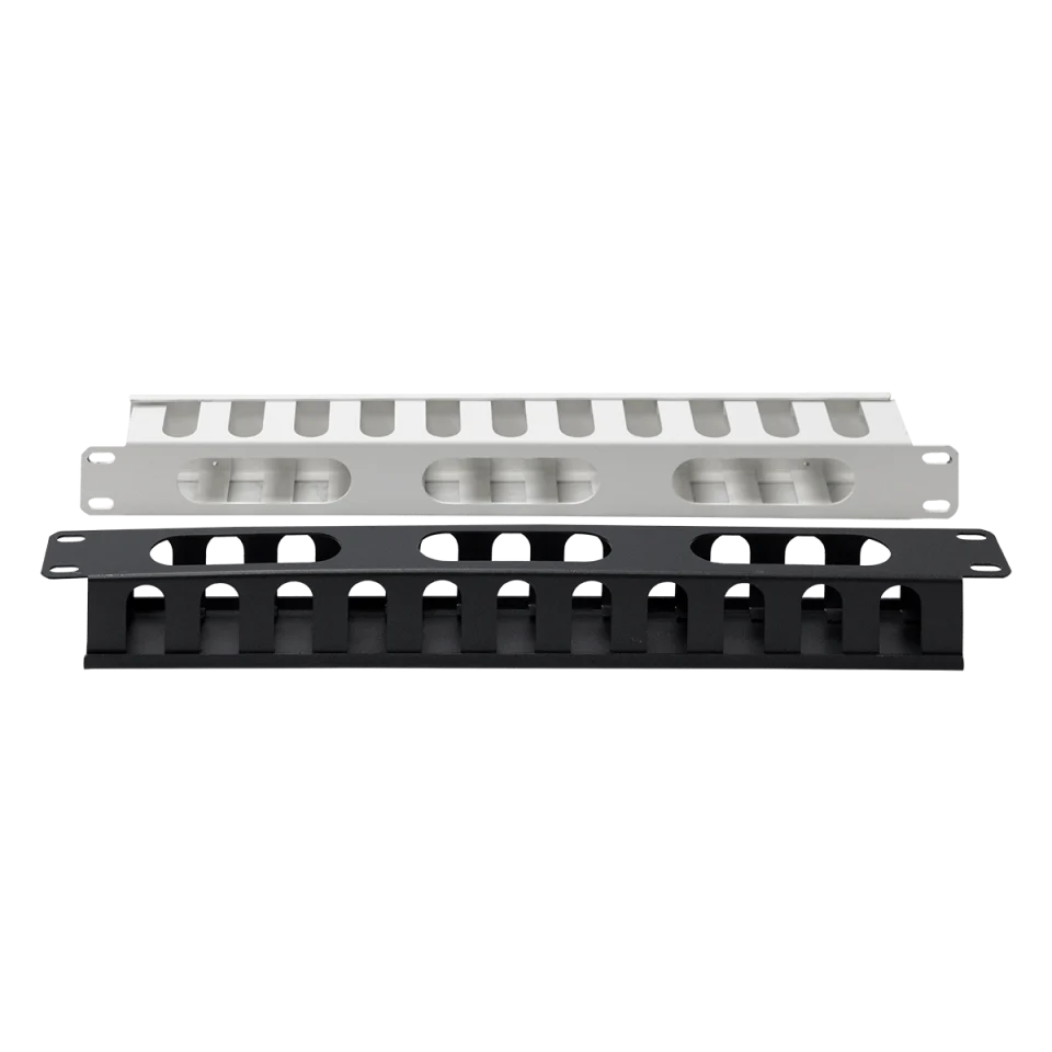 Chi tiết thanh quản lý cáp Maxtel 1U 24 Slot chuẩn 19inch