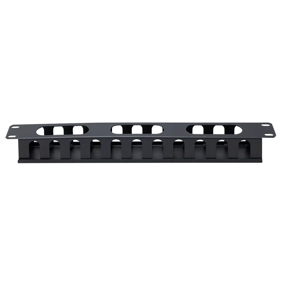 Ảnh chụp chi tiết thanh quản lý cáp Maxtel 1U 24 Slot chuẩn 19inch