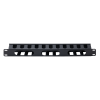Chi tiết thanh quản lý cáp Maxtel 1U 24 Slot chuẩn 19inch