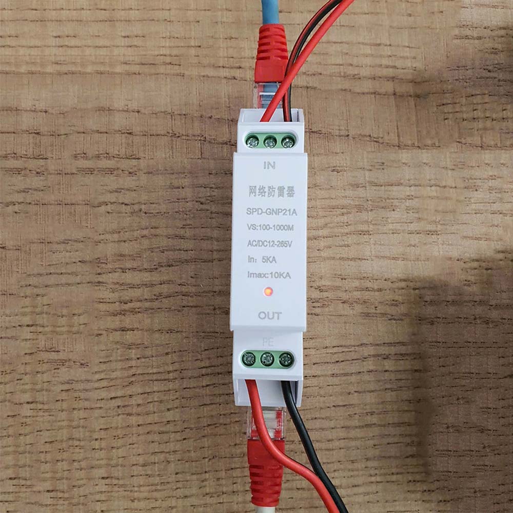 Thiết bị chống sét 3 trong 1 POE 1G (Gắn din rail)