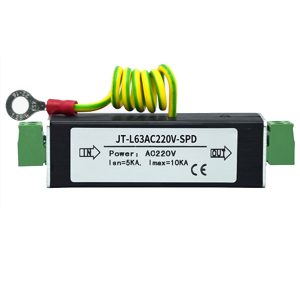 Thiết bị chống sét bảo vệ nguồn 12/24/220V JT-L63AC220V-SPD