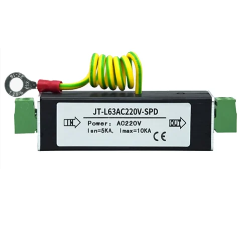 Thiết bị chống sét bảo vệ nguồn 12/24/220V JT-L63AC220V-SPD
