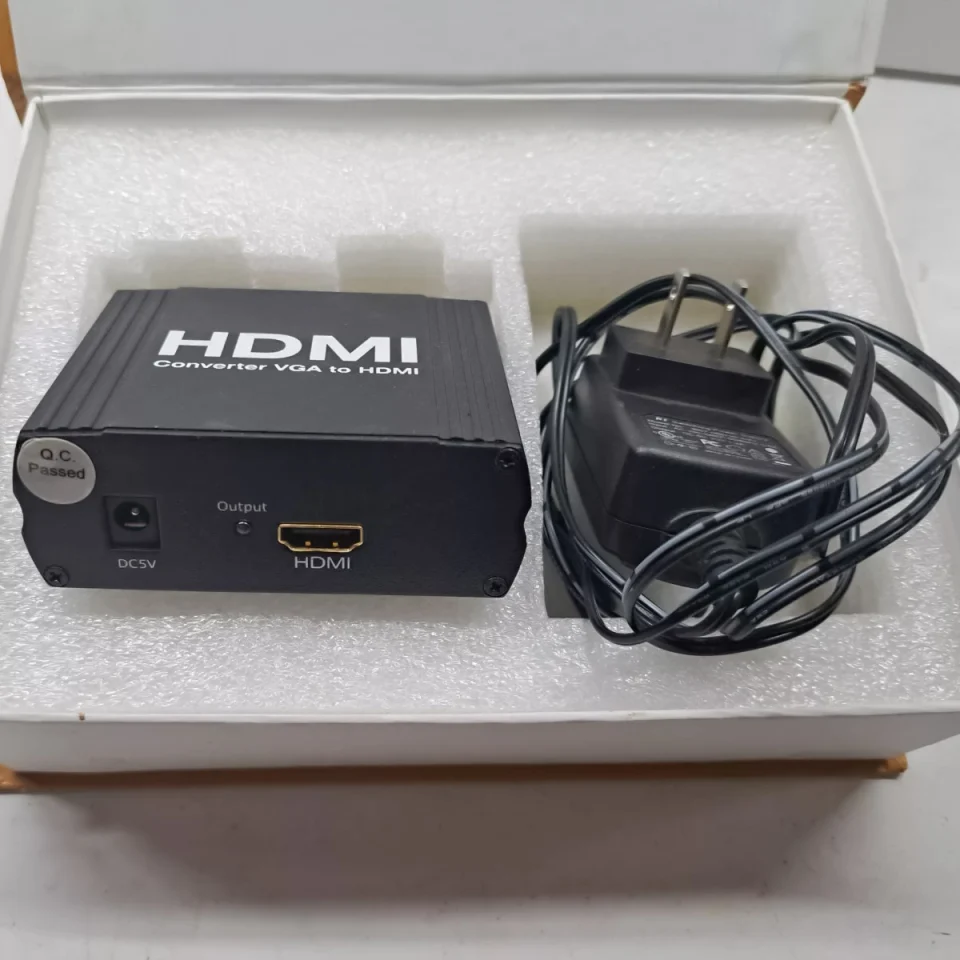 VGA To HDMI+RL Converter (Bộ chuyển đổi VGA sang HDMI) (4)