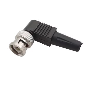 B30 Đầu BNC cho cáp RG6 góc phải 90 độ