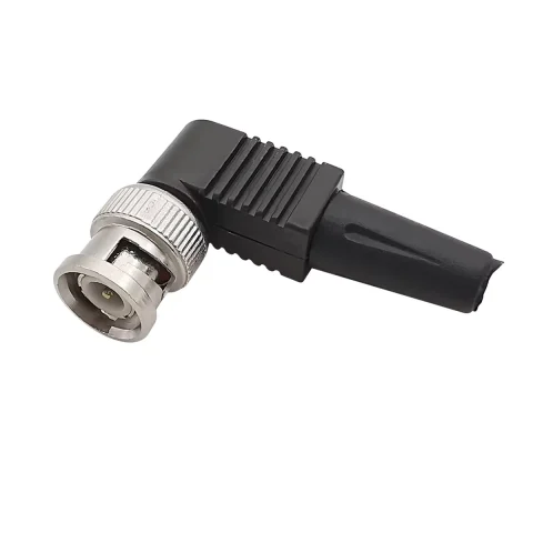 B30 Đầu BNC cho cáp RG6 góc phải 90 độ