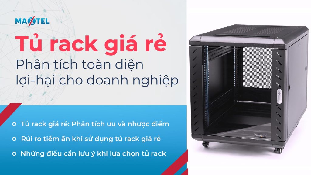 Ưu và nhược điểm của tủ rack giá rẻ