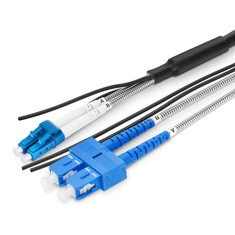 Dây nhảy quang Singlemode LC SC Duplex Ngoài Trời MAXTEL